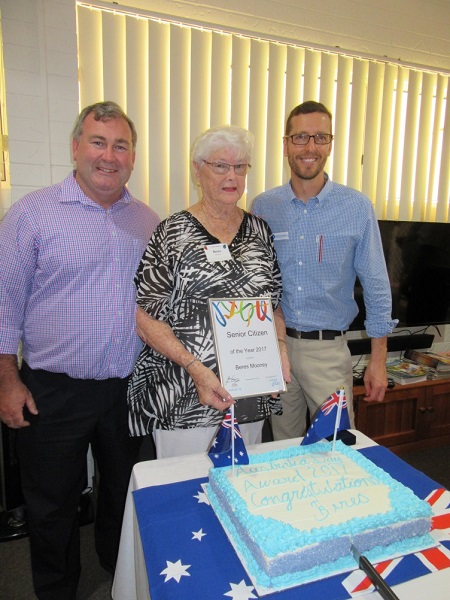 Bundaberg Regional Council Names Beres Mooney Senior Citizen of the Year